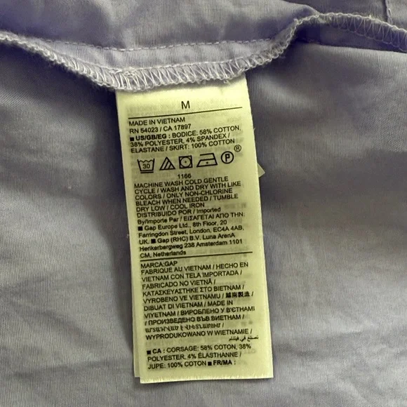 GAP Sleeveless Lavender Midi Dress, Size Medium - Picture 8 of 8